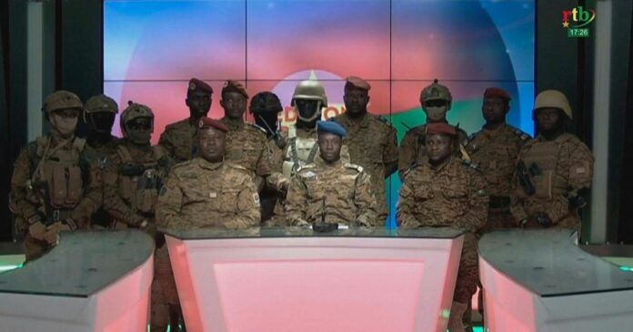 Military Takeover the State and Seize Power Burkina Faso