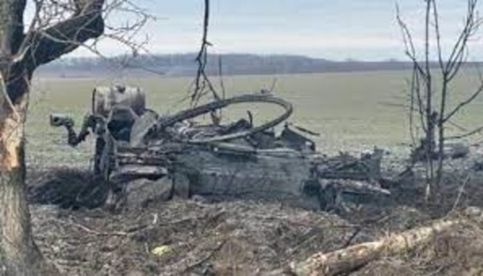 Russian Column Near Kyiv Destroyed By Ukrainian Force