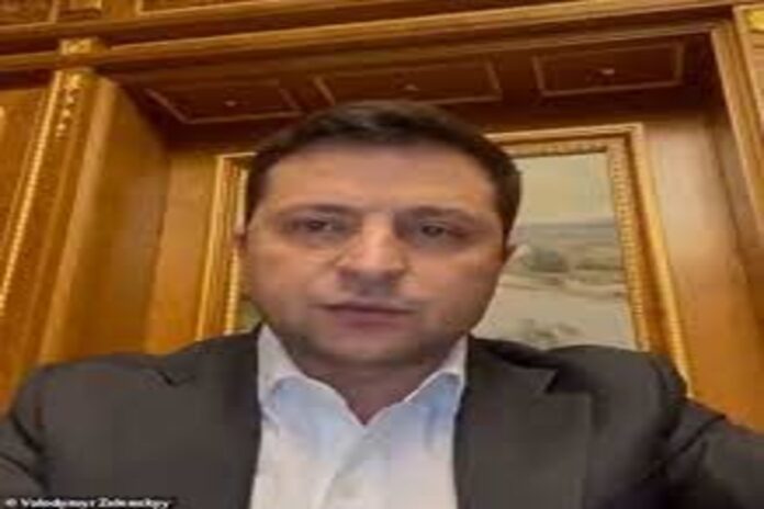 Ukraine’s President Zelensky Video Message: Crticizes Allies Response