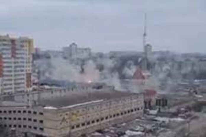 Ukrainian Officials Says: Rockets Hit The Kharkiv Residential Neighborhood